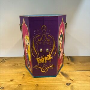 Vintage Bratz Jewelry Armoire Cabinet Mirror Organizer Storage Case Rare MGA
